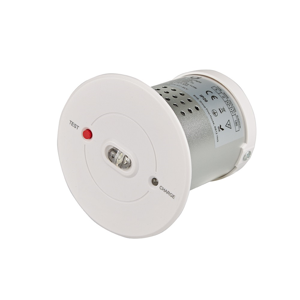 Biard LED 3W Emergency Downlight - Indoor Use